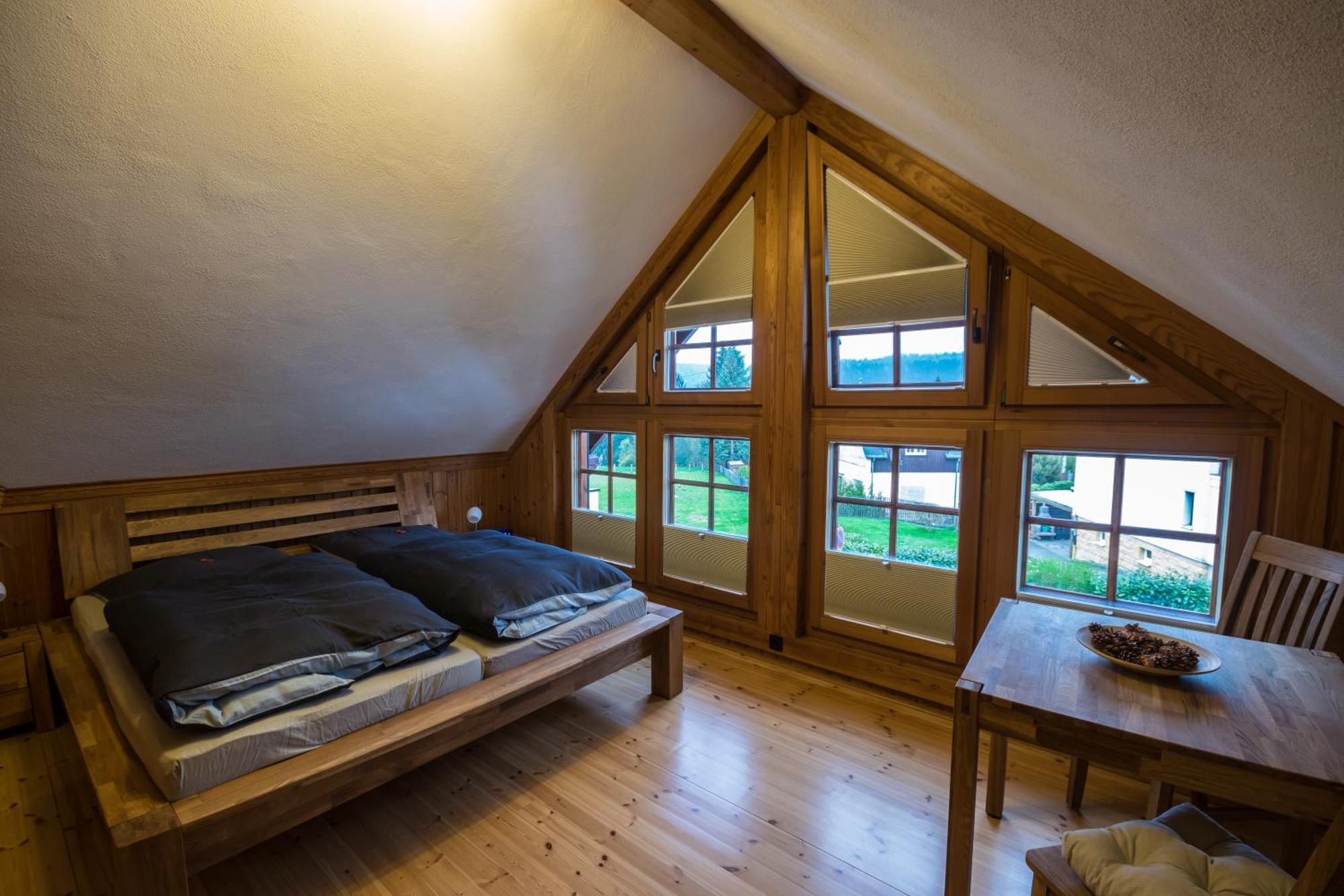 Ferienhaus Kraxlhuette Waltersdorf Bad Schandau Exterior foto